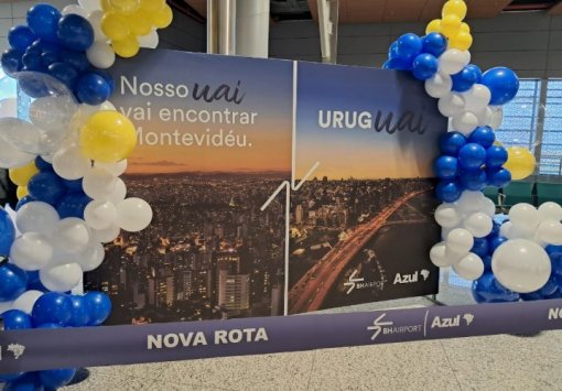 Azul decola rota internacional para conectar Brasil e Uruguai