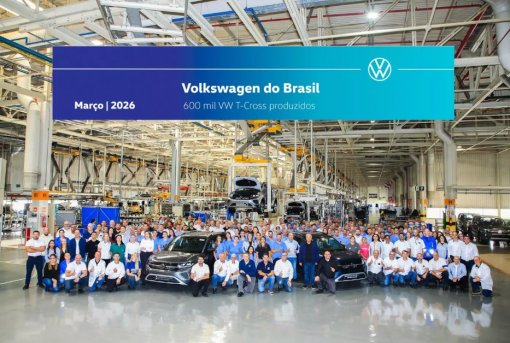 T-Cross atinge 600 mil unidades produzidas no Brasil