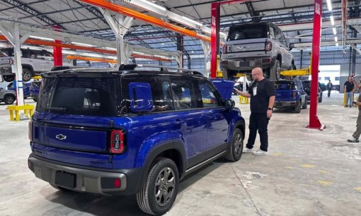 GM inicia distribuição do Spark EUV montado no Ceará