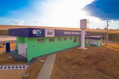 Inaugurado mais um ponto de parada e descanso para caminhoneiros