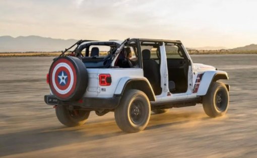 Jeep Wrangler ganha série especial America250
