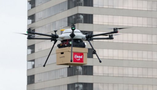 iFood inaugura rota com drone em Barueri (SP)