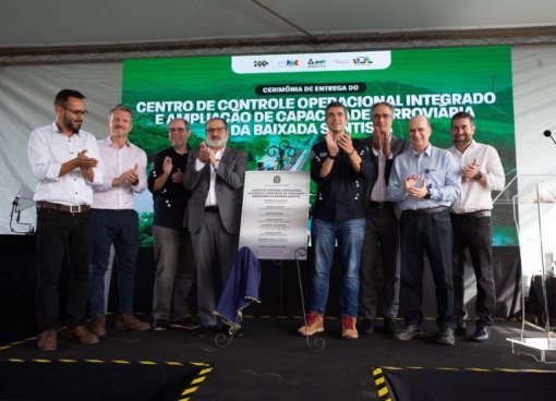 MRS inaugura Centro de Controle Operacional Integrado em Santos