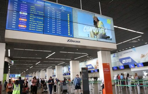 Brasília tem o aeroporto médio mais pontual do mundo